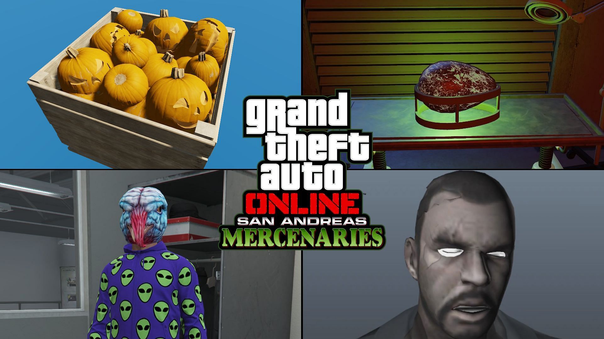 GTA Online: San Andreas Mercenaries Update - Leaked Halloween