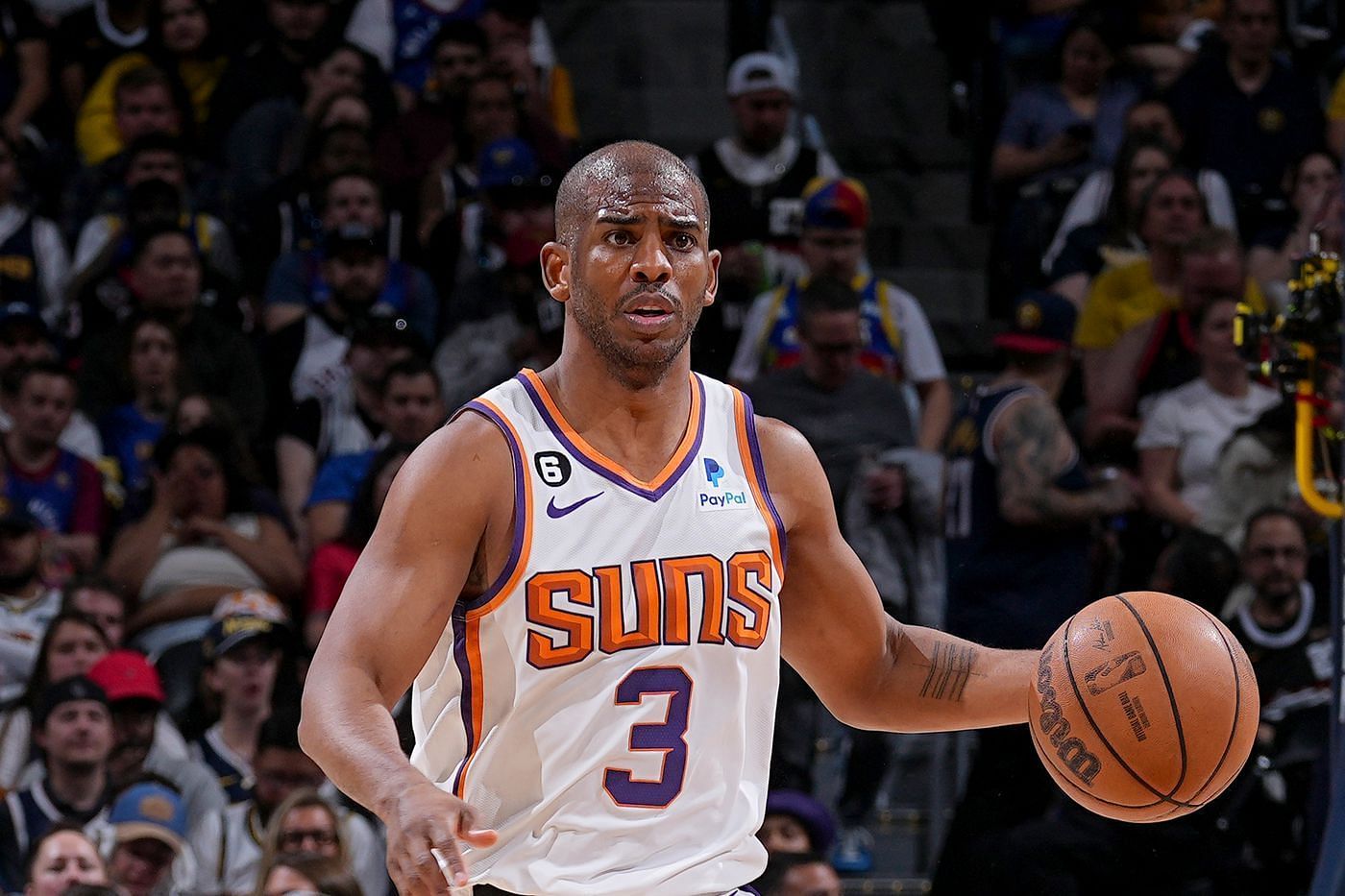 Phoenix Suns veteran star point guard Chris Paul