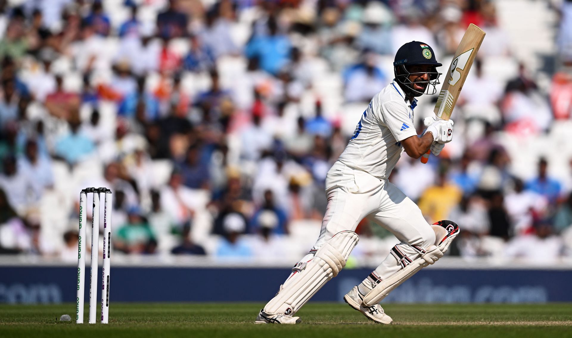 The Saurashtra batter has averaged under 32 in Tests since the start of 2021. (Pic: Getty Images)