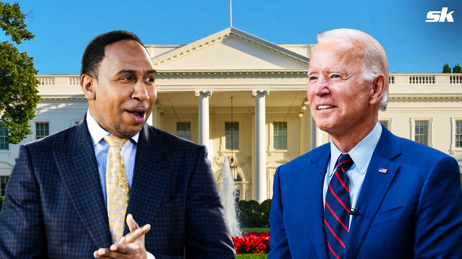 Stephen A. Smith criticized the Democratic Party for having Joe Biden as their best candidate for the 2024 US Presidential Election.