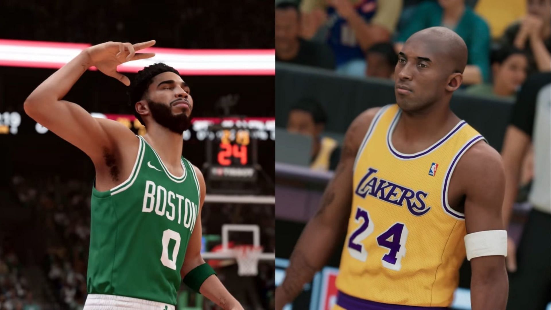 Tatum and Kobe will be top contenders for becoming NBA 2K24
