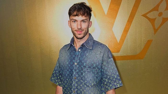 Pierre Gasly turns fashionista at Louis Vuitton show with GOT7