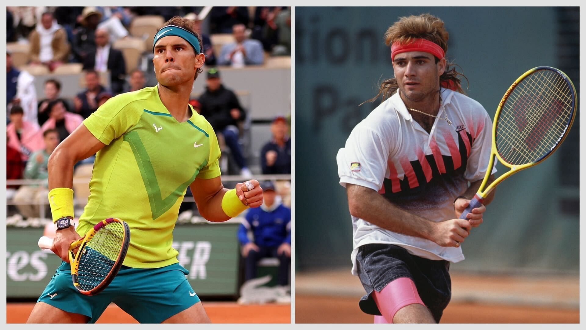 Rafael Nadal and Andre Agassi mastered the conditions at French Open, says Brad Gilbert 