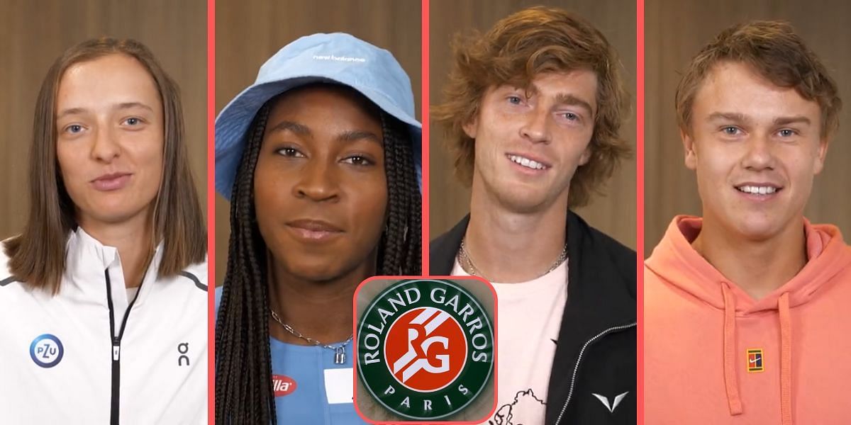 French Open 2023: Iga Swiatek, Coco Gauff, Andrey Rublev and Holger Rune