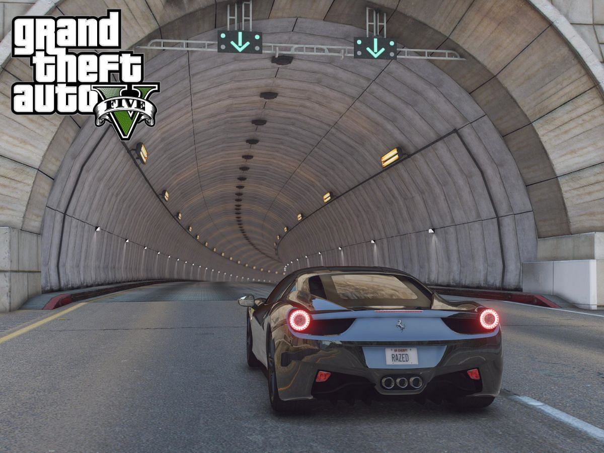 A screenshot from the GTA 5 NaturalVision Evolved mod (Image via Razes Mods)