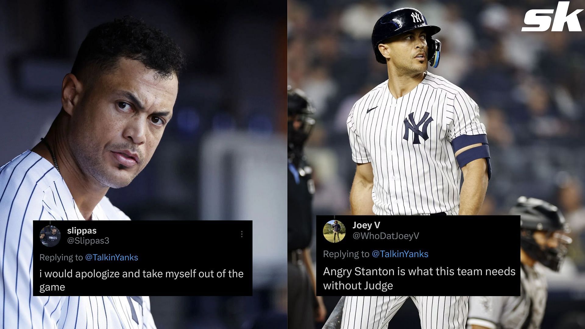 Yankees' Giancarlo Stanton wants doctored baseballs out of game