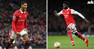 Darren Bent chooses between Manchester United's Marcus Rashford and Arsenal attacker Bukayo Saka