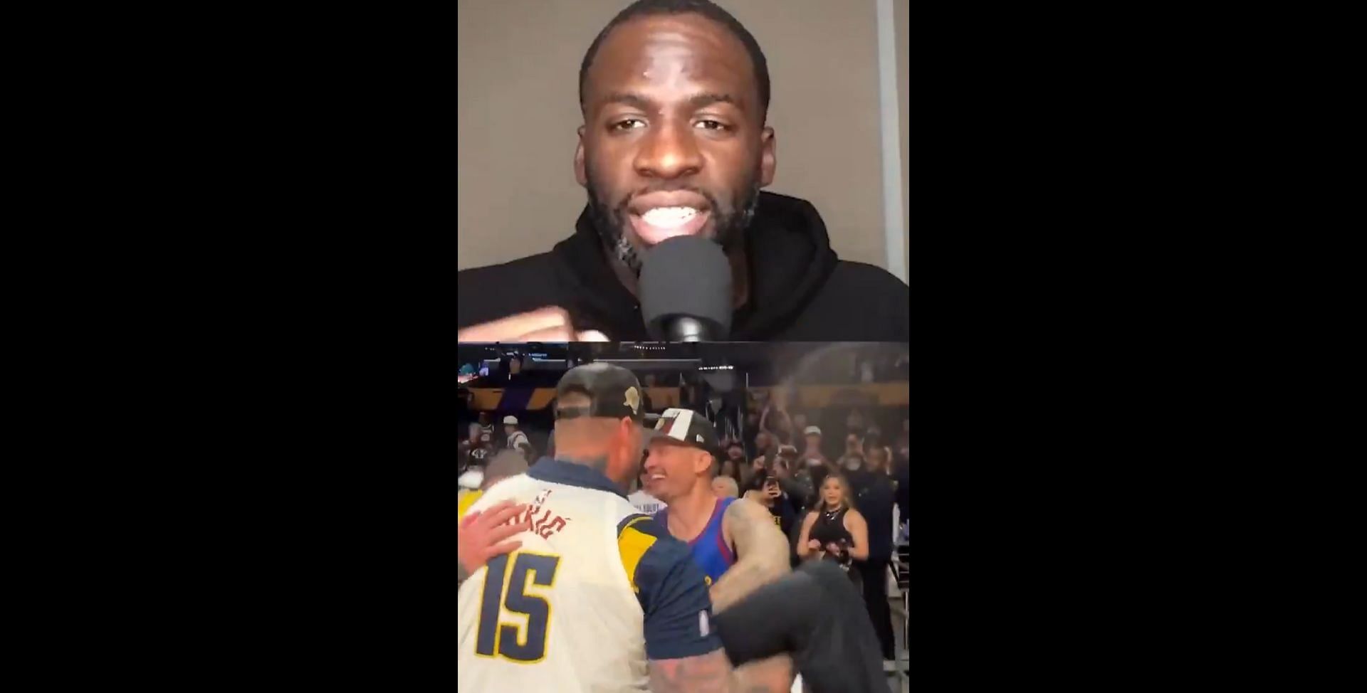 Draymond Green speaks about Michael Malone and the Nuggets after Game 1