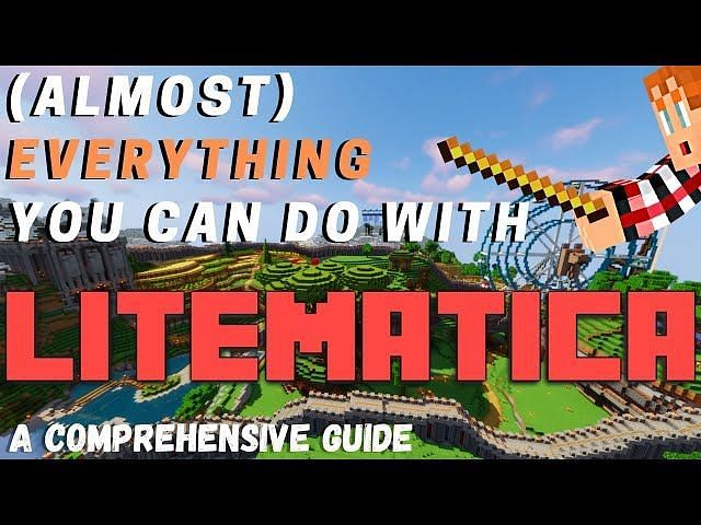 How To Use Litematica Mod For Minecraft