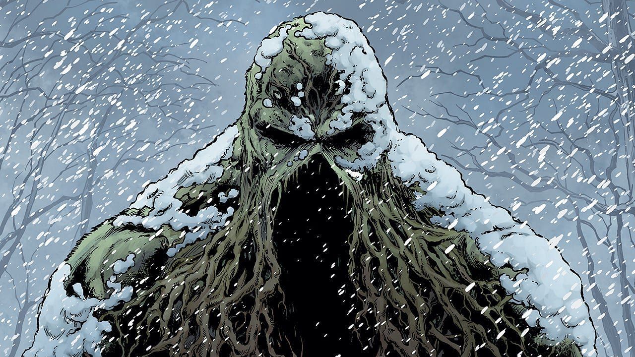 Enter the realm of supernatural thrills with Swamp Thing in James Gunn&#039;s dark revival of the DC Universe (Image via DC Comics)