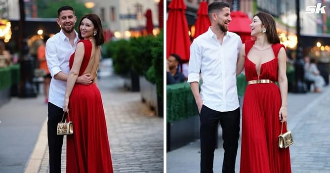 Arsenal star Jorginho enjoys romantic date with girlfriend Catherine in New York, shares snaps