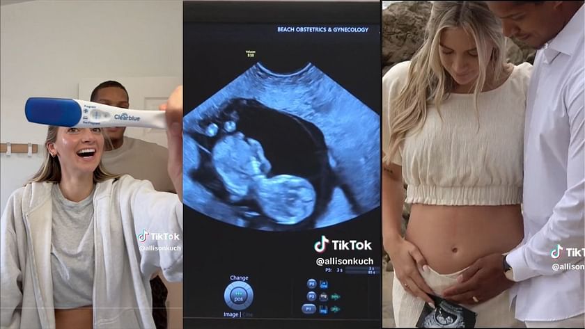 Isaac Rochell's wife Allison Kuch announces pregnancy in emotional TikTok  video - Feels so good to say out loud