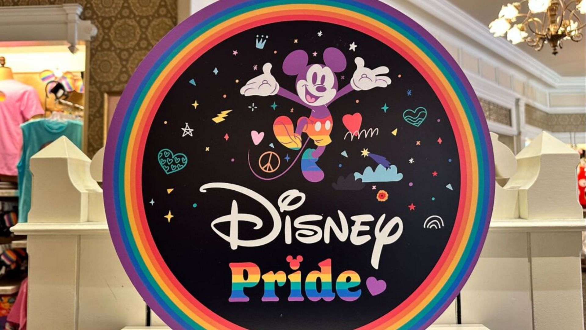 Disney Pride collection 2023 sparks outrage online. (Image via Shutterstock Images)