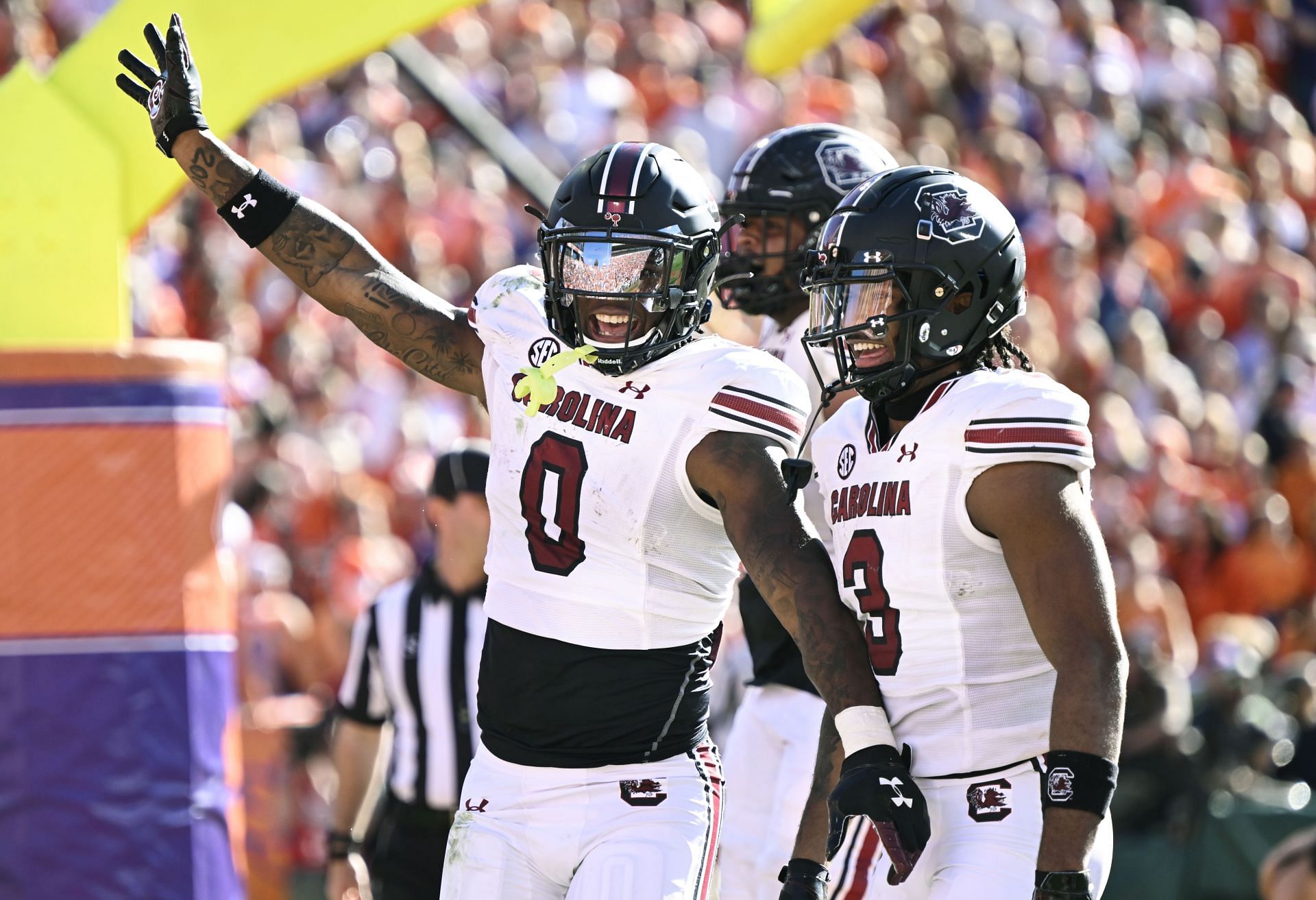 Antwane Wells in action for the Gamecocks