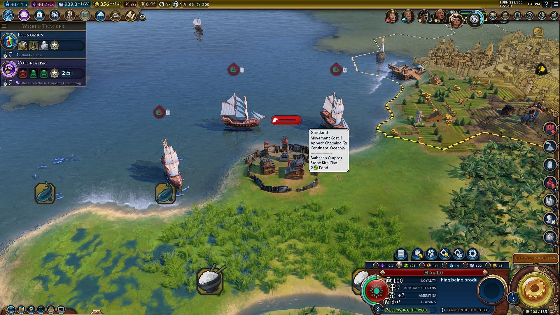 Supremacy of the Brazilian Navy (Image via Civilization 6)