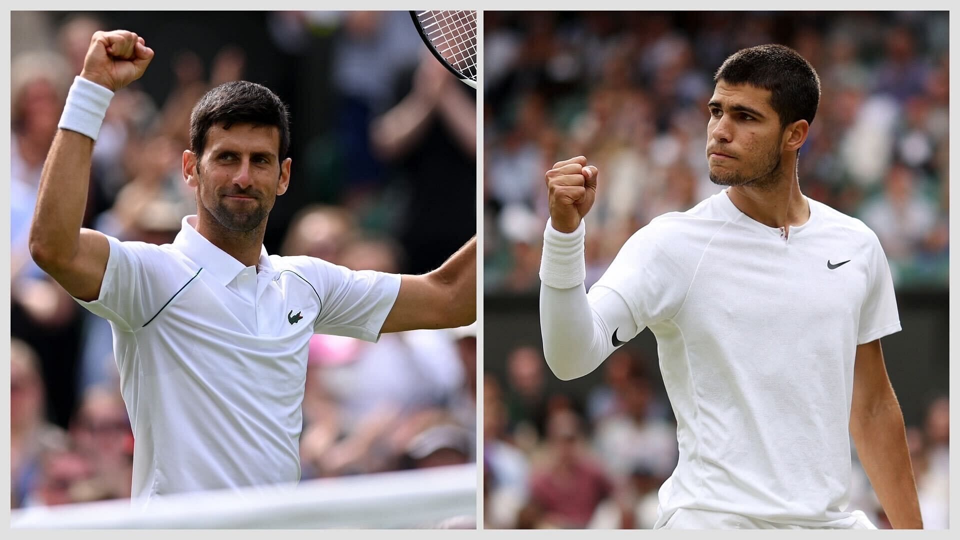 Novak Djokovic and Carlos Alcaraz are the frontunners to win the 2023 Wimbledon.