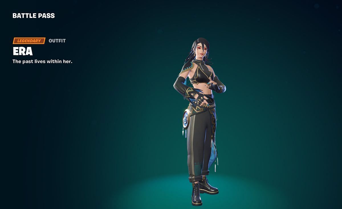The Era skin features in a sweaty combo (Image via Epic Games)
