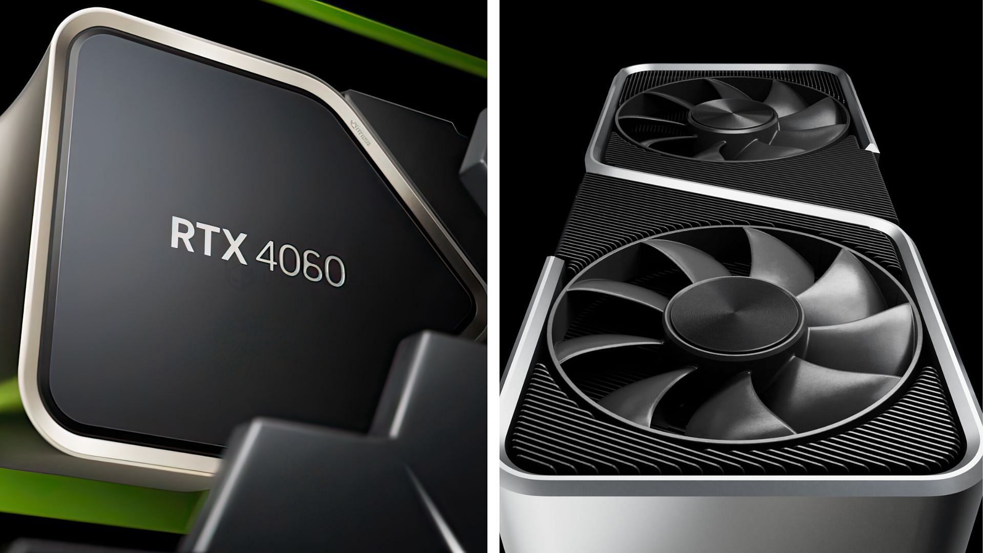 The Geforce RTX 4060 and RTX 3060 Ti are budget graphics cards for 1080p gaming (Image via Nvidia)