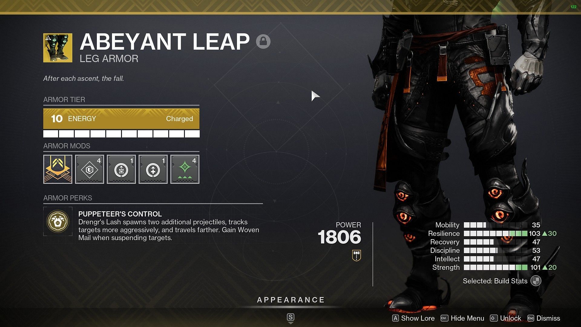 Abeyant Leap (Image via Destiny 2)