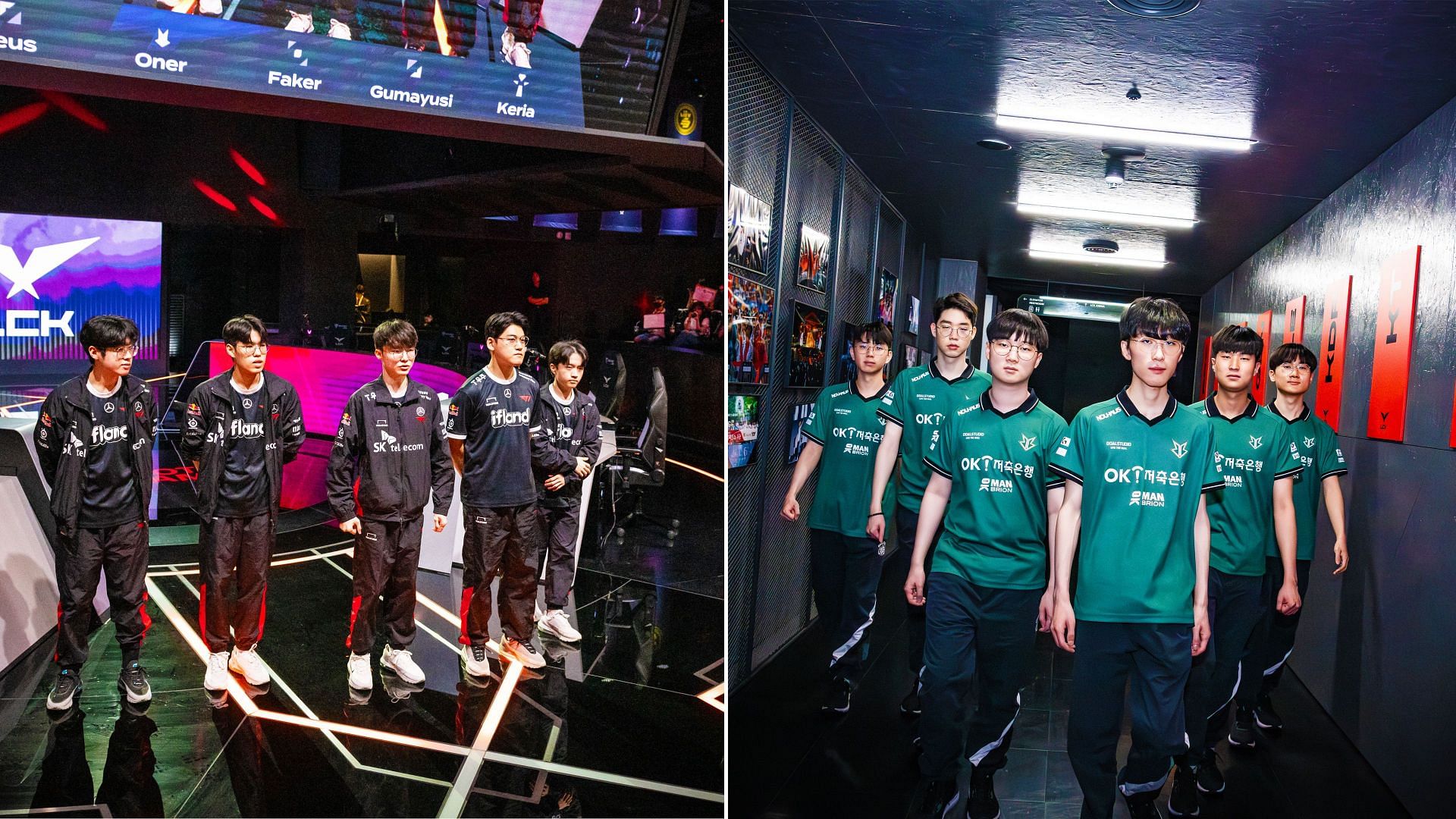 The LCK 2023 Summer Split Group Stage will feature T1 vs. BRION (Images via LoL Esports) 