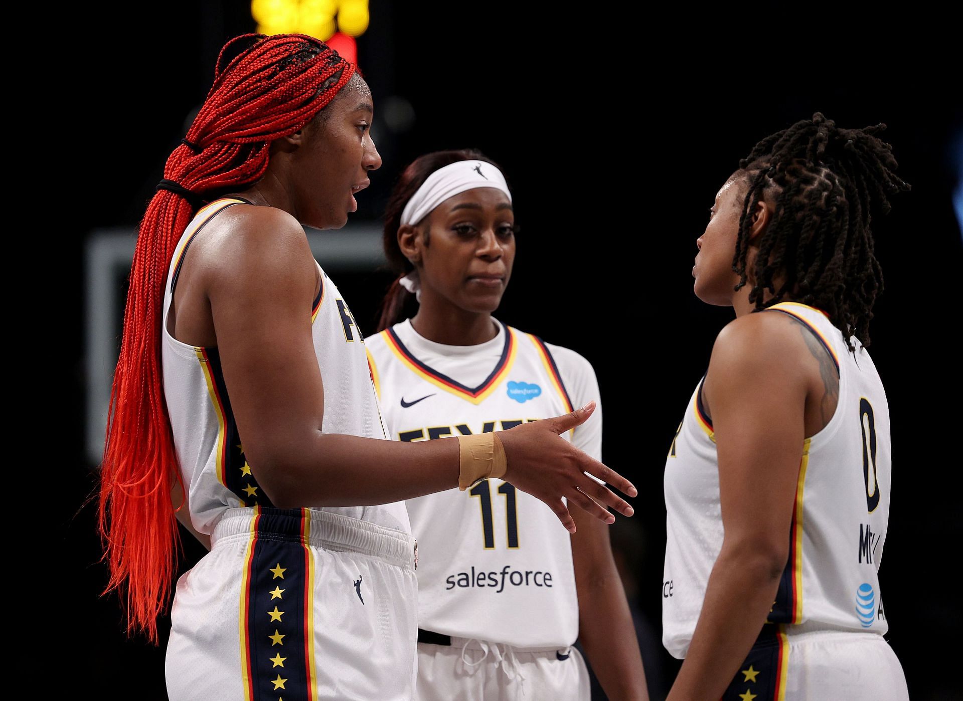 Aliyah Boston is one of the best rookies in the WNBA (Image via Getty Images)