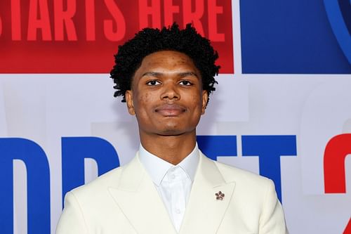 Amen Thompson at the 2023 NBA Draft