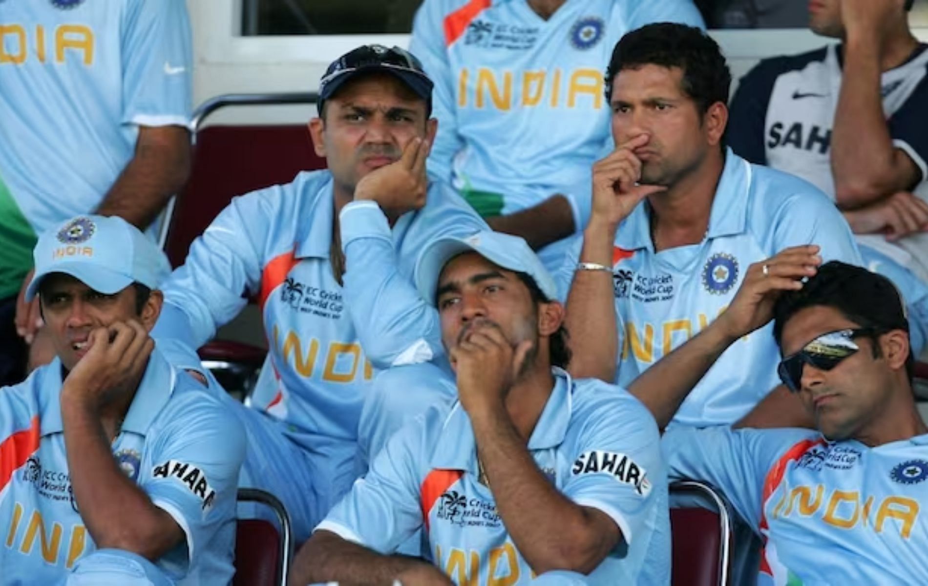 Indian Cricket Team in 2007 ODI World Cup (Image - AFP Photo)