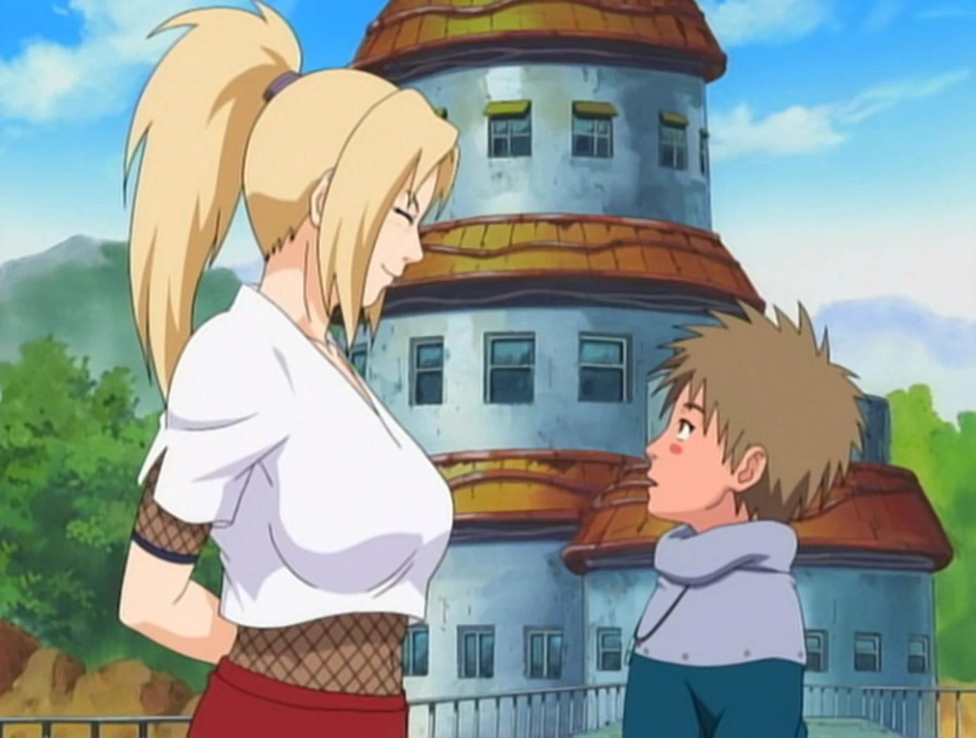 Nawaki with her sister Tsunade (Image via Pierrot)