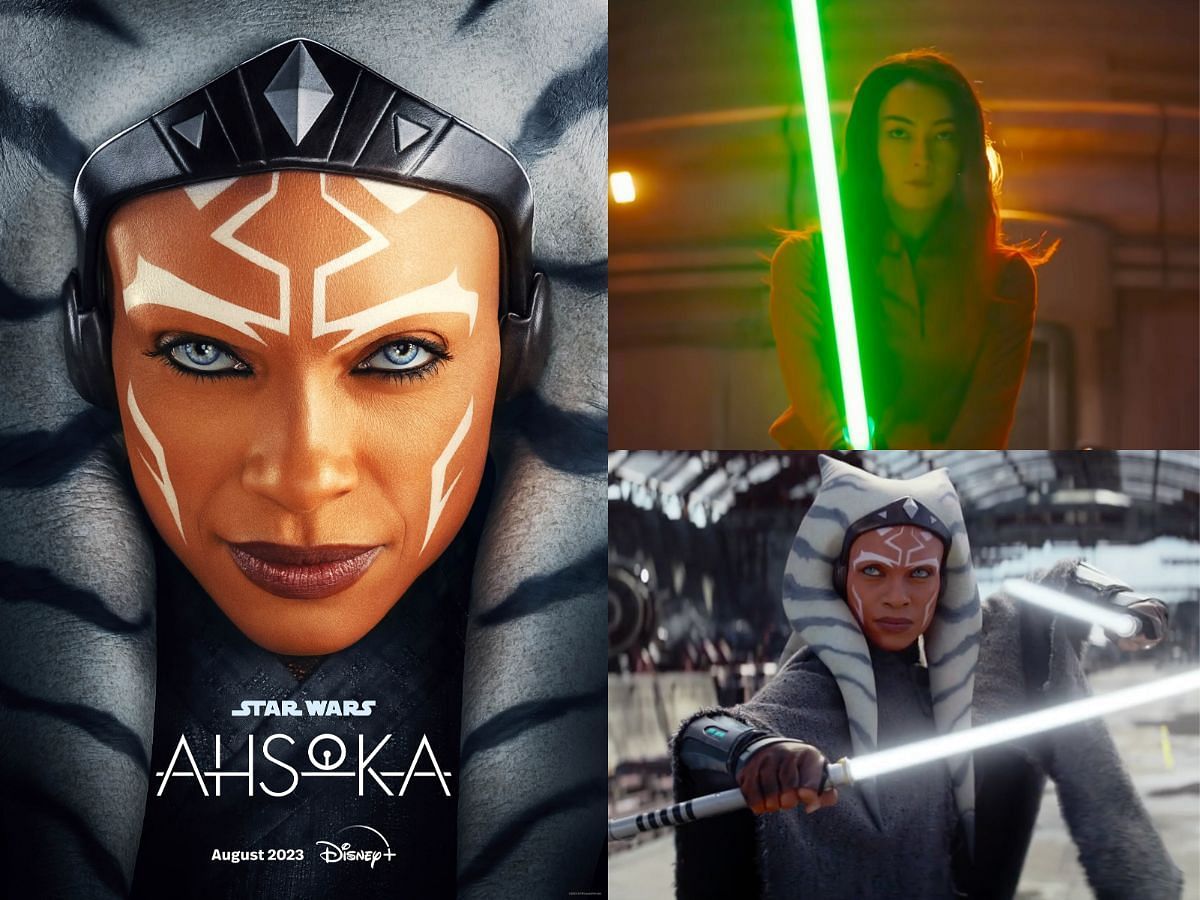 Jon Favreau and Dave Filoni are developing Ahsoka. (Photos via YouTube/Star Wars/Sportskeeda)