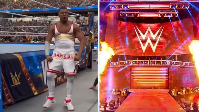 Insane takedown of 385-pound WWE Superstar was "revenge", says Angelo Dawkins