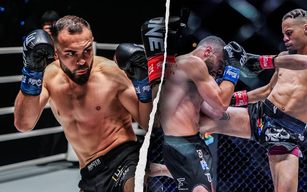 Arian Sadikovic (L) / Regian Eersel (R) -- Photo by ONE Championship