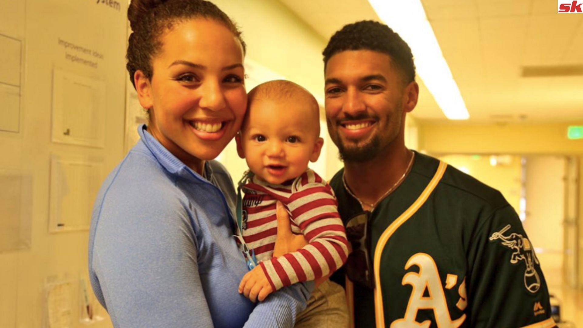 Texas Rangers second baseman Marcus Semien, wife Tarah Murrey have baby  daughter - Sports Illustrated Texas Rangers News, Analysis and More