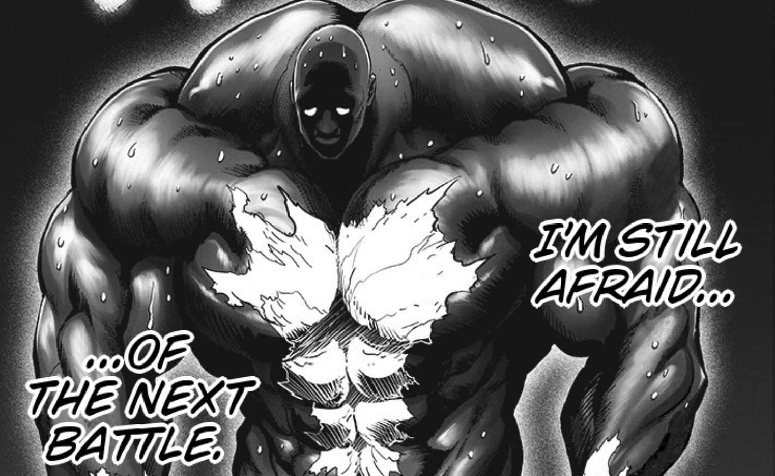 Superalloy Darkshine as seen in One Punch Man (Image via Shueisha)