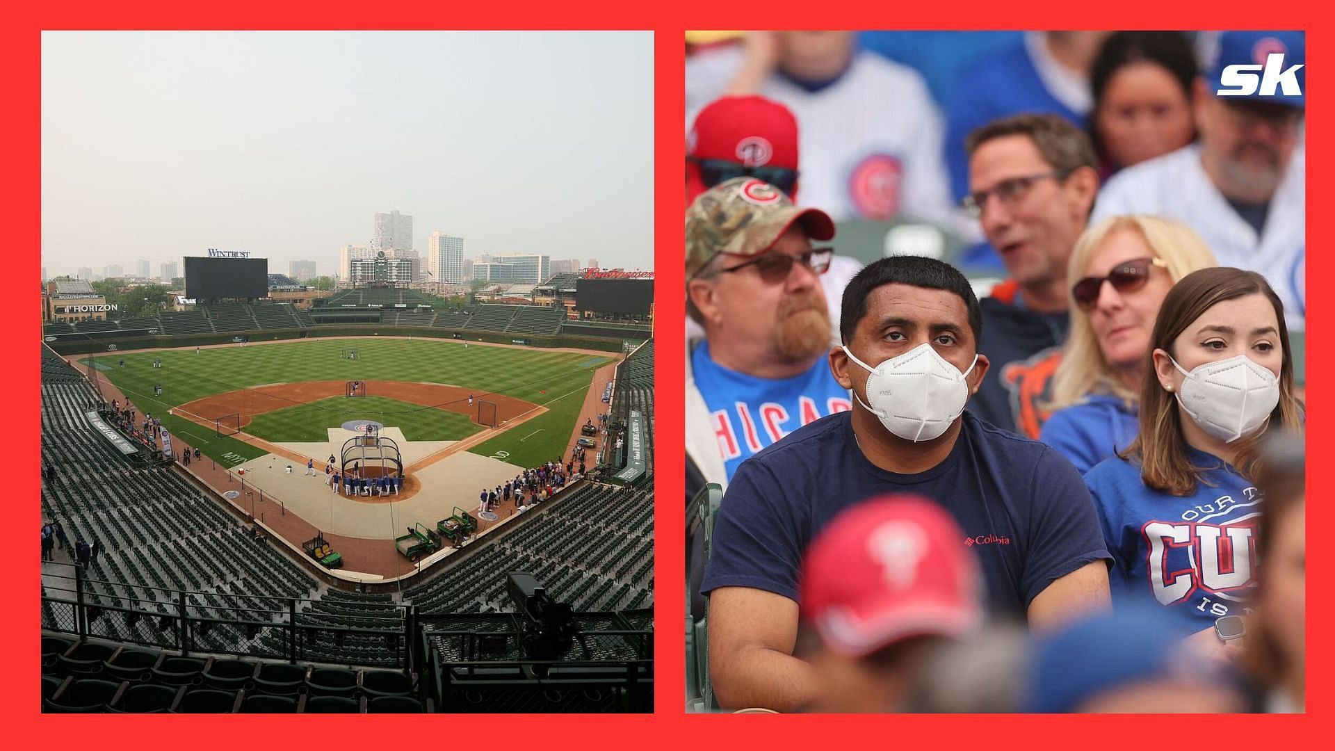 MLB games affected by smoke from Canada Wildfire