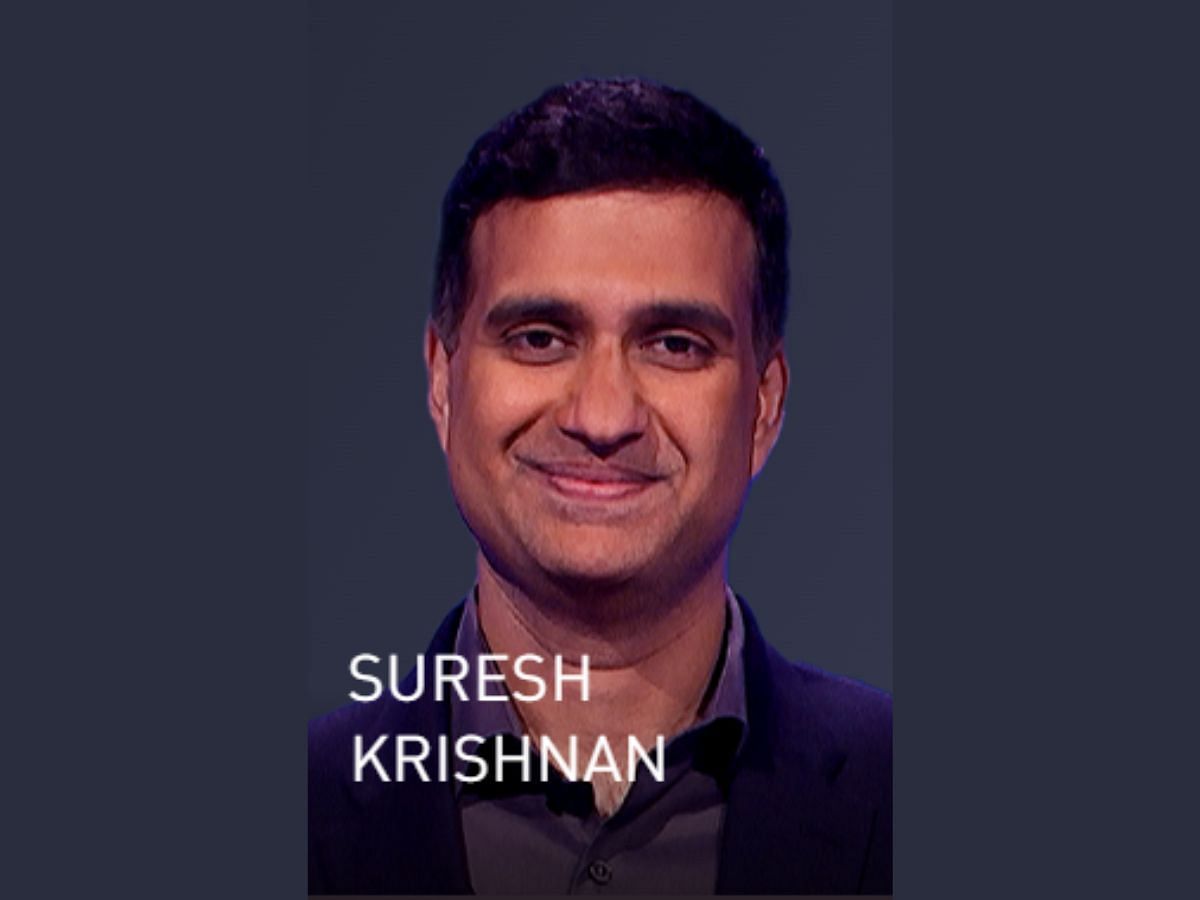 Suresh Krishnan: Tonight&#039;s winner (Image via jeopardy.com)
