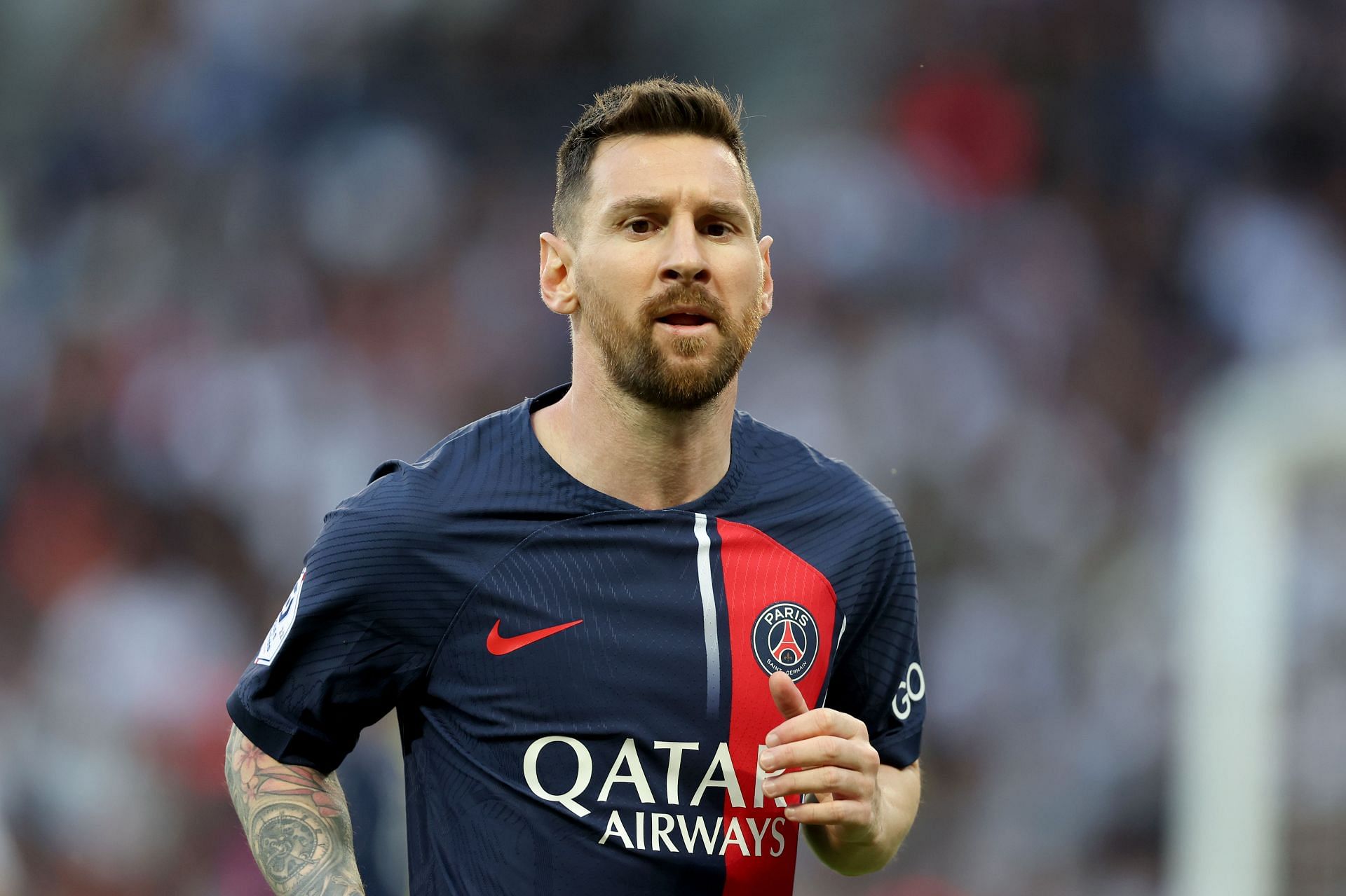 Messi left the Ligue 1 side for Inter Miami in the MLS.