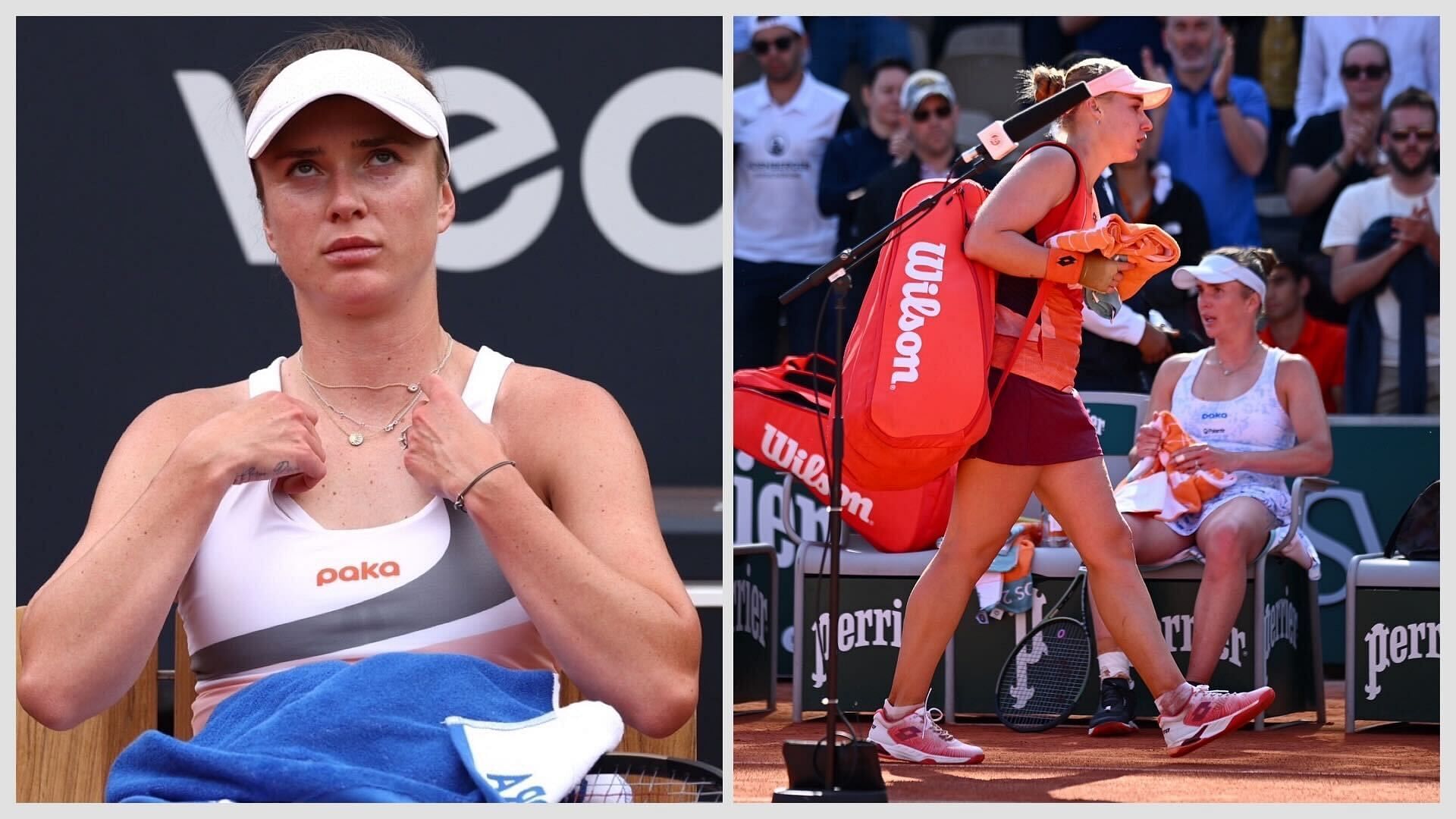 Elina Svitolina did not shake hands with Anna Blinkova