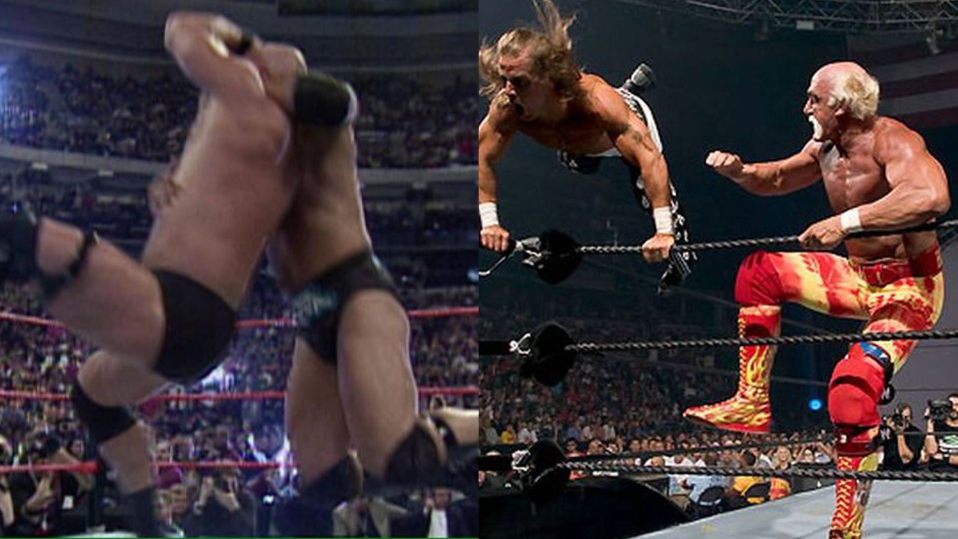 The Rock and Shawn Michaels used to sell moves like no other.