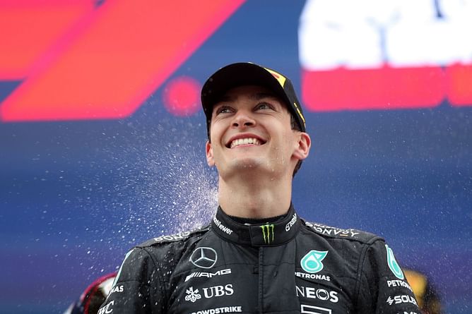 George Russell names the first 3 F1 drivers he raced against when he started his racing career