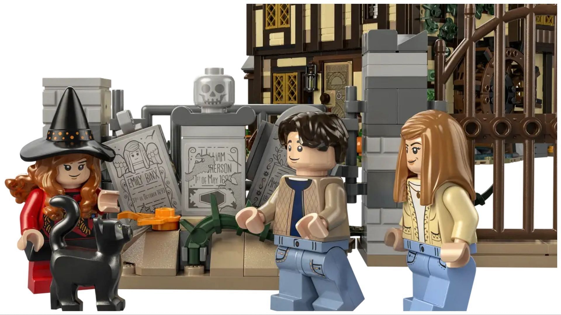 The Iconic hallowed graveyard is also back in brick form (Image via lego.com)