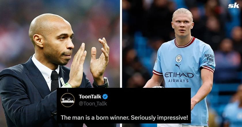 Thierry Henry's reply when Erling Haaland asked him for advice after Champions  League final