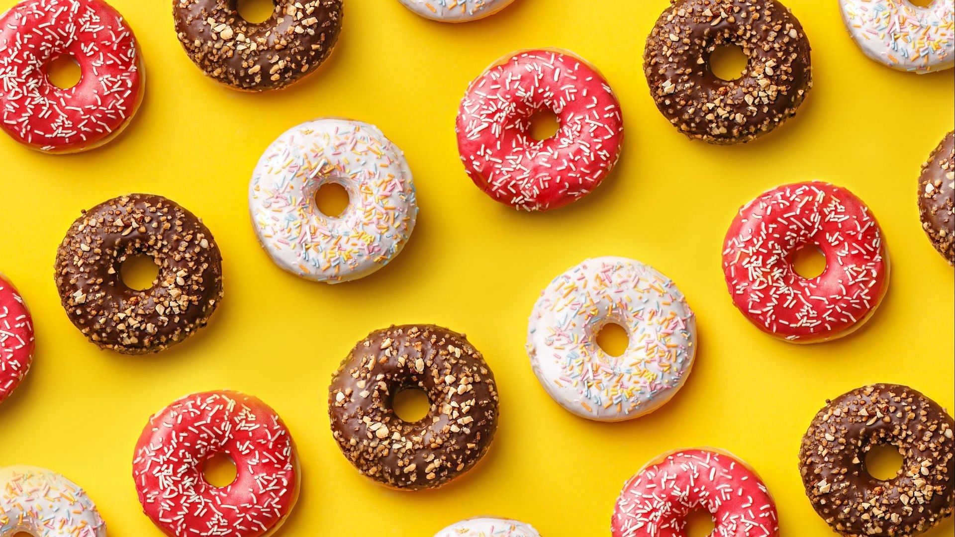 Popular chains like Krispy Kreme and Dunkin Donuts will be offering free donuts on June 2 (Image via Virtustudio/ iStock)