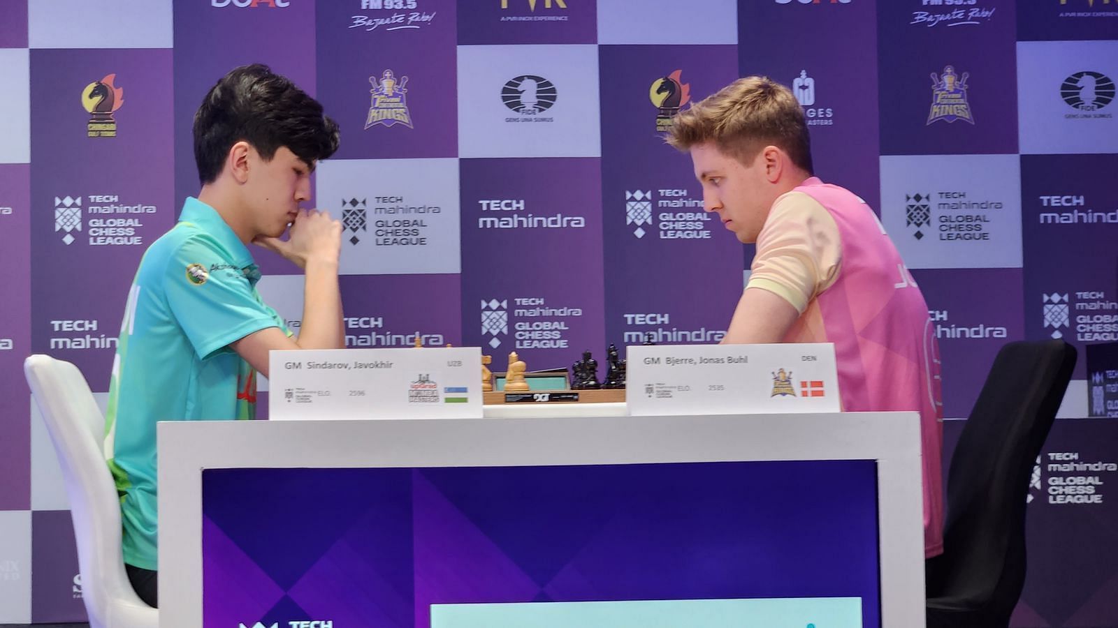 Global Chess League 2023: Results at the end of July 2, Day 11