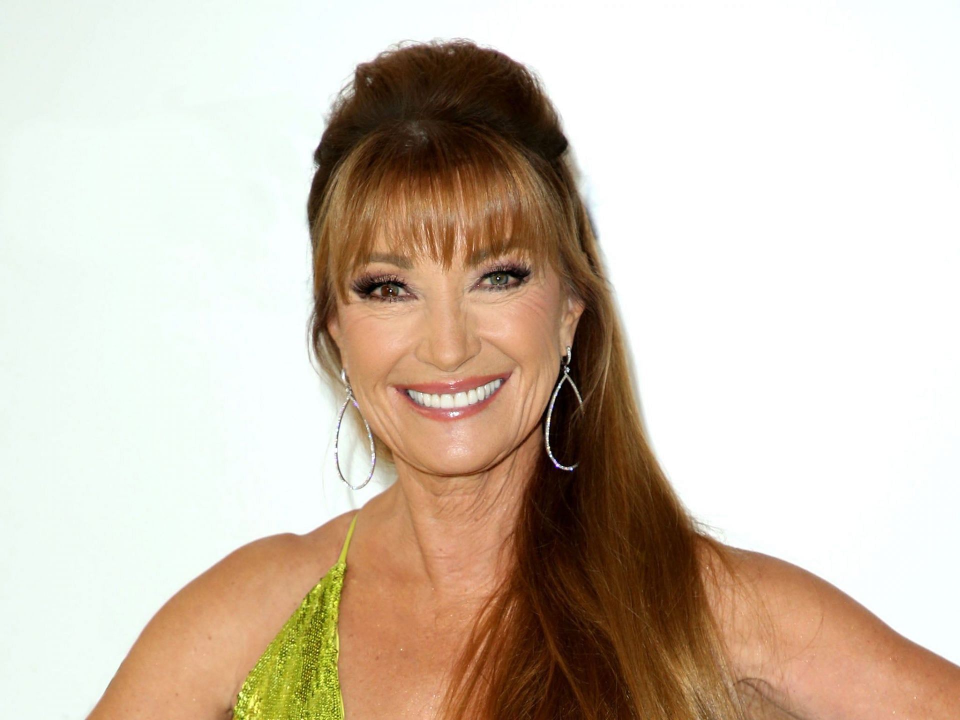 The mesmerizing beauty of Jane Seymour is elevated by the legendary feature of her heterochromia, captivating audiences worldwide. (Image via David Buchan/Shutterstock)