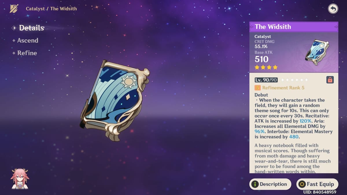 Genshin Impact Wanderer materials guide Best build, artifact, and DPS