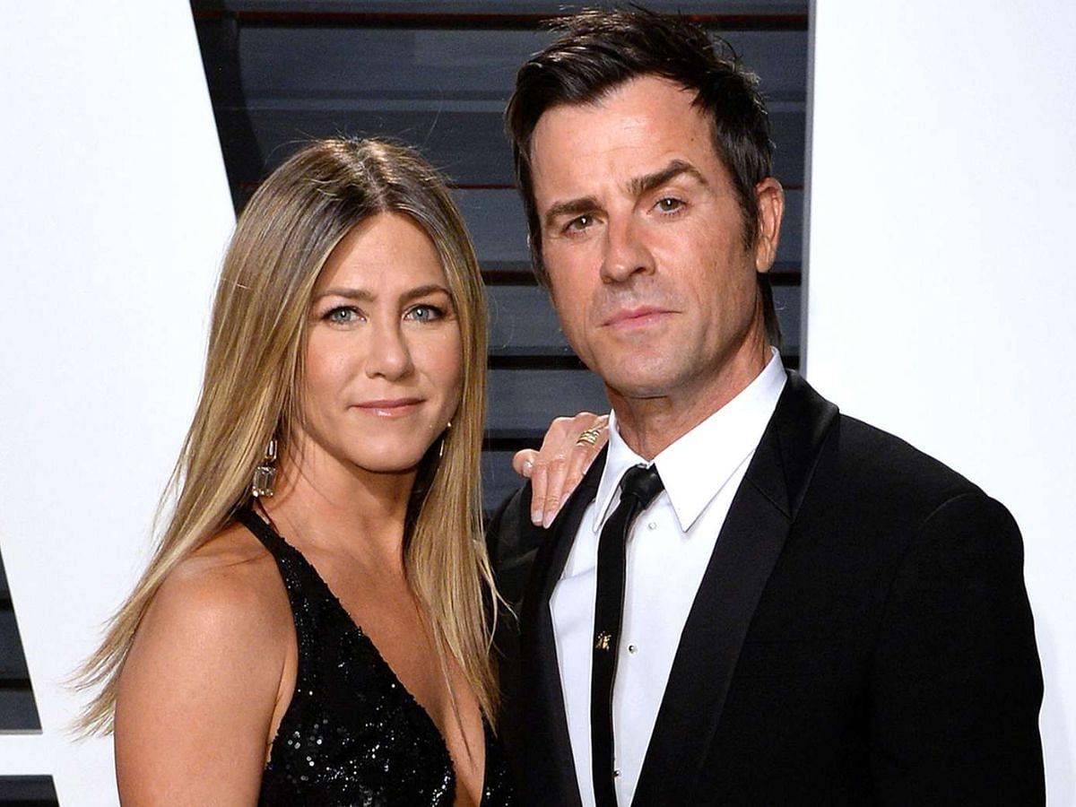 Jennifer Aniston and Justin Theroux (Image via Getty)