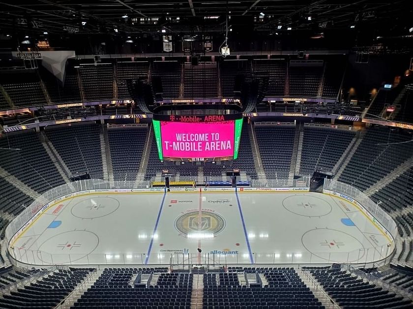 Where do the Vegas Golden Knights play and what is the name of their arena?