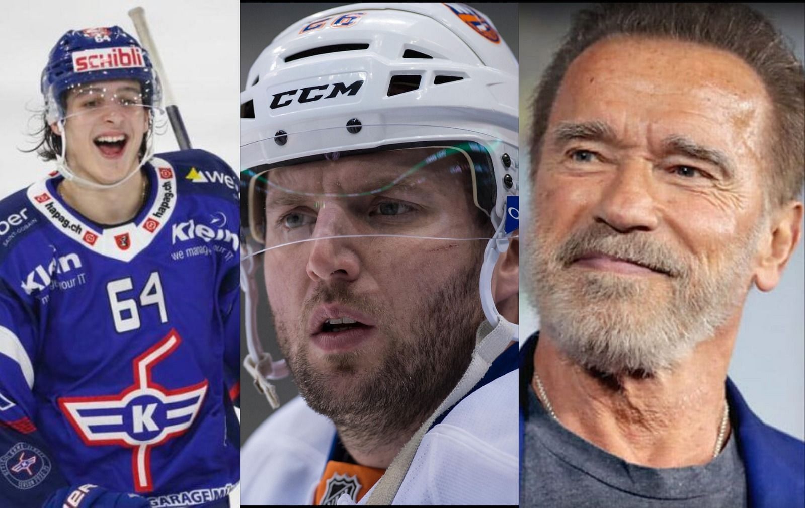 David Reinbacher calls Thomas Vanek an &quot;Arnold Schwarzenegger-like