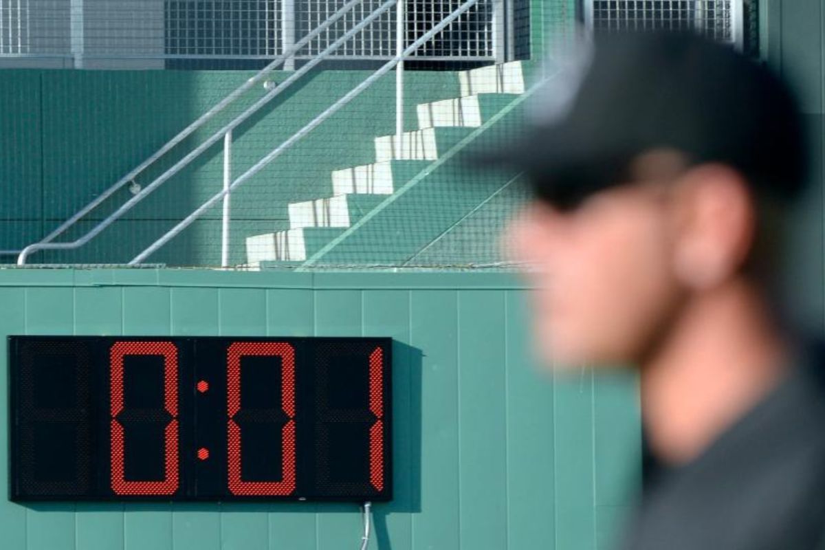 Is there a pitch clock in College Baseball?