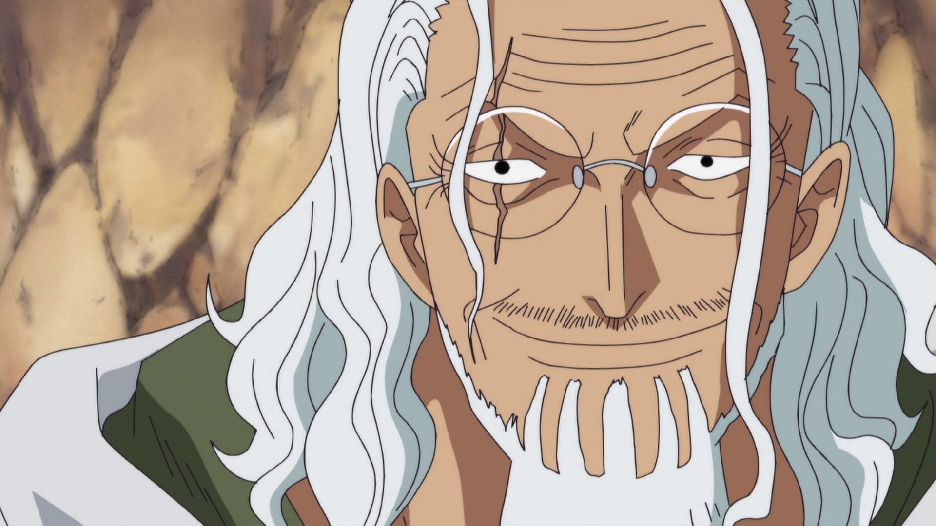An aged Silvers Rayleigh as seen in One Piece (Image via Toei Animation, One Piece)